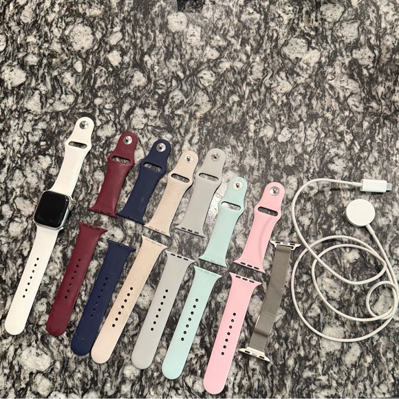 Apple Smartwatch with Multicolor Bands